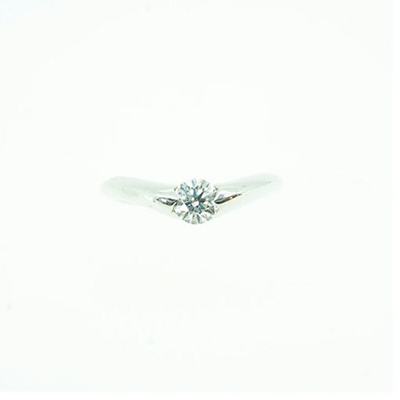 【jt004】 リング Pt900 プラチナ ダイヤモンド 0.281ct 12号【中古】レディース