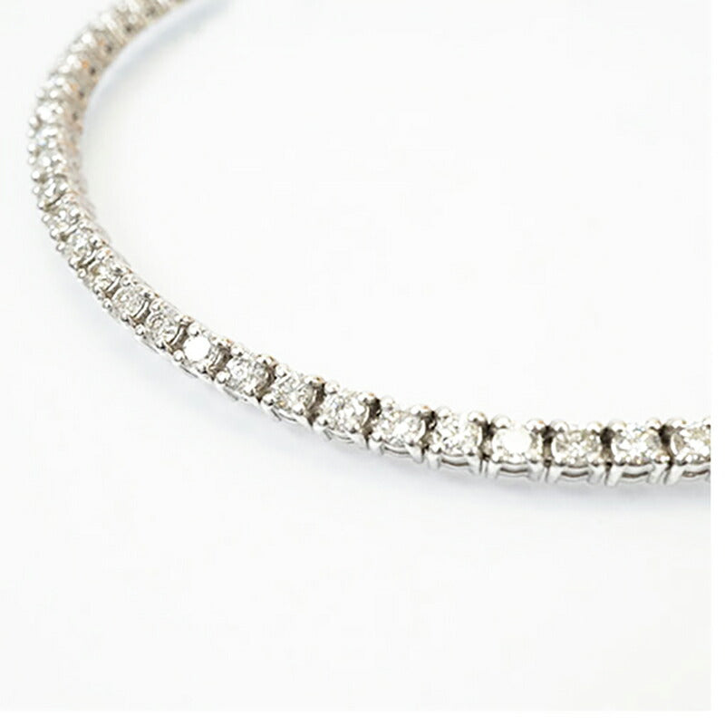 【jt014】 ブレスレット テニスブレスレット Pt850 プラチナ ダイヤモンド 3.0ct 未使用【中古】レディース