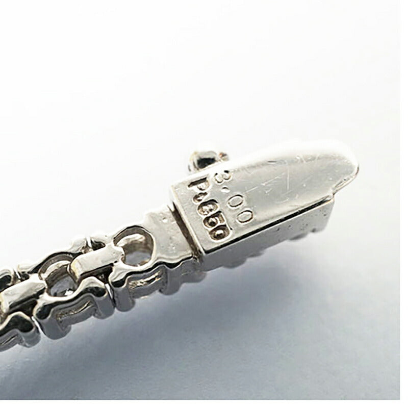 【jt014】 ブレスレット テニスブレスレット Pt850 プラチナ ダイヤモンド 3.0ct 未使用【中古】レディース