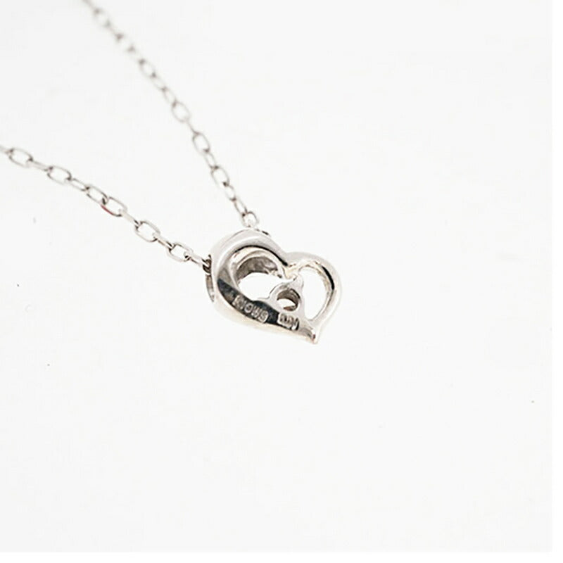 【jt109】 ネックレス K10YG イエローゴールド ダイヤモンド 0.01ct 未使用【中古】レディース