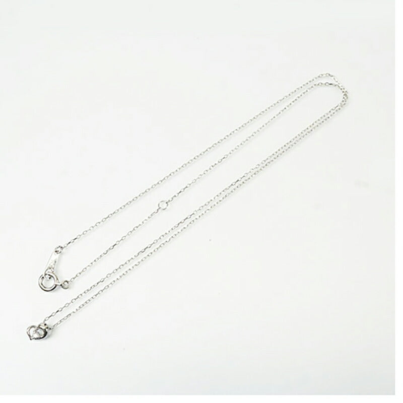 【jt109】 ネックレス K10YG イエローゴールド ダイヤモンド 0.01ct 未使用【中古】レディース