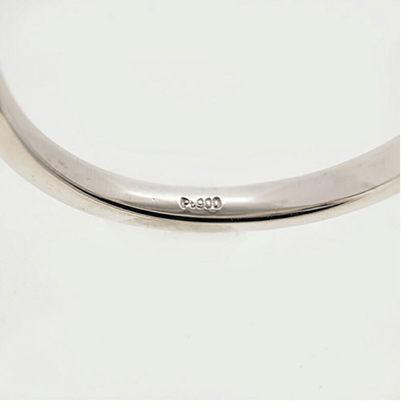 【ju181】 リング パヴェ Pt900 プラチナ ダイヤモンド 0.316ct 11号 未使用【中古】レディース
