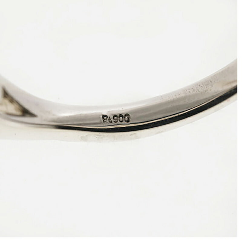 【ju245】 リング Pt900 プラチナ ダイヤモンド 0.58ct 12号 未使用【中古】レディース