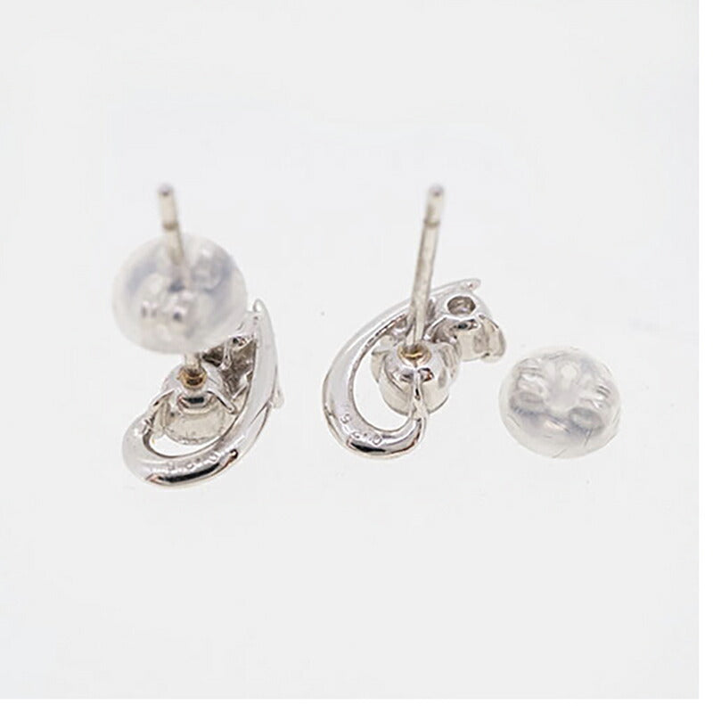 【jv402】 ピアス Pt950 プラチナ ダイヤモンド 0.25ct 未使用【中古】レディース