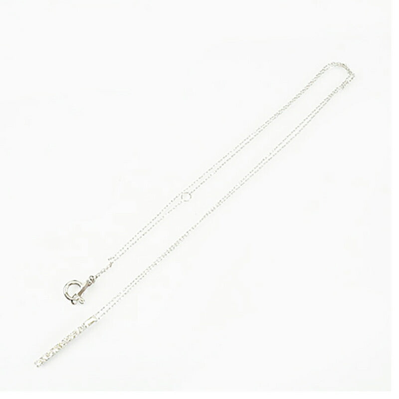 【jv491】 ネックレス Pt900 プラチナ ダイヤモンド 0.10ct 未使用【中古】レディース
