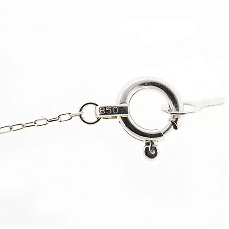 【jv491】 ネックレス Pt900 プラチナ ダイヤモンド 0.10ct 未使用【中古】レディース