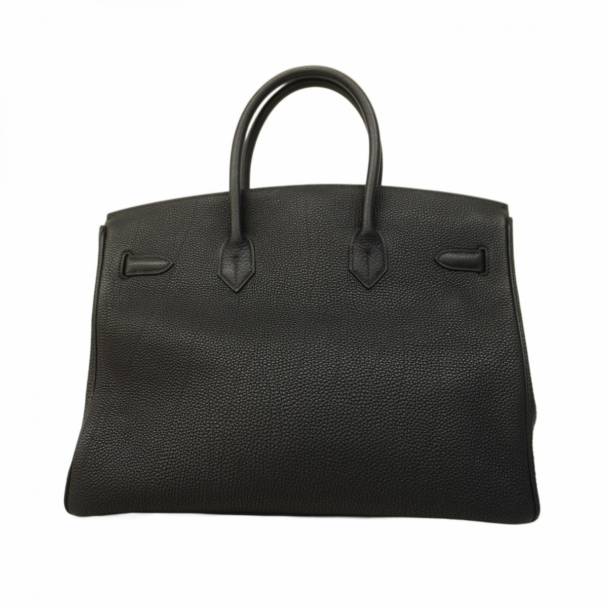 【5ad3909-g】エルメス ハンドバッグ バーキン35 トゴ ブラック ゴールド金具 □E刻印【中古】レディース