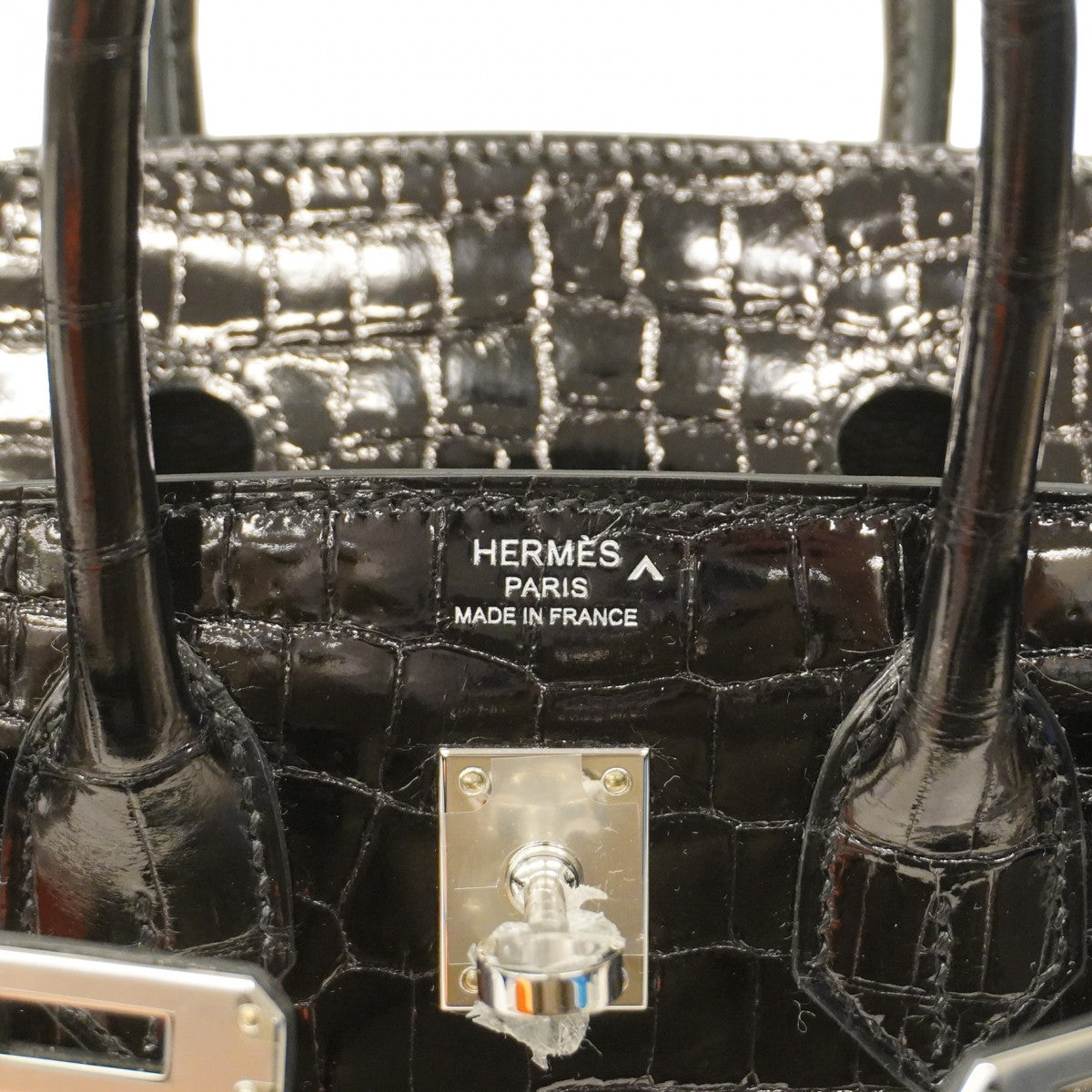 ★最終価格★SALE【5ae4725-e-g】エルメス ハンドバッグ バーキン25 ポロサス ブラック シルバー金具 B刻印【中古】レディース