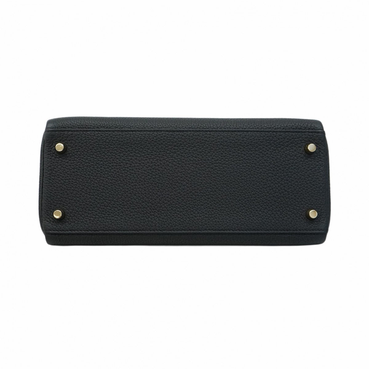 ★SALE【5fd5086-g-b】エルメス ハンドバッグ ケリー28 トゴ ブラック ゴールド金具 B刻印【中古】レディース