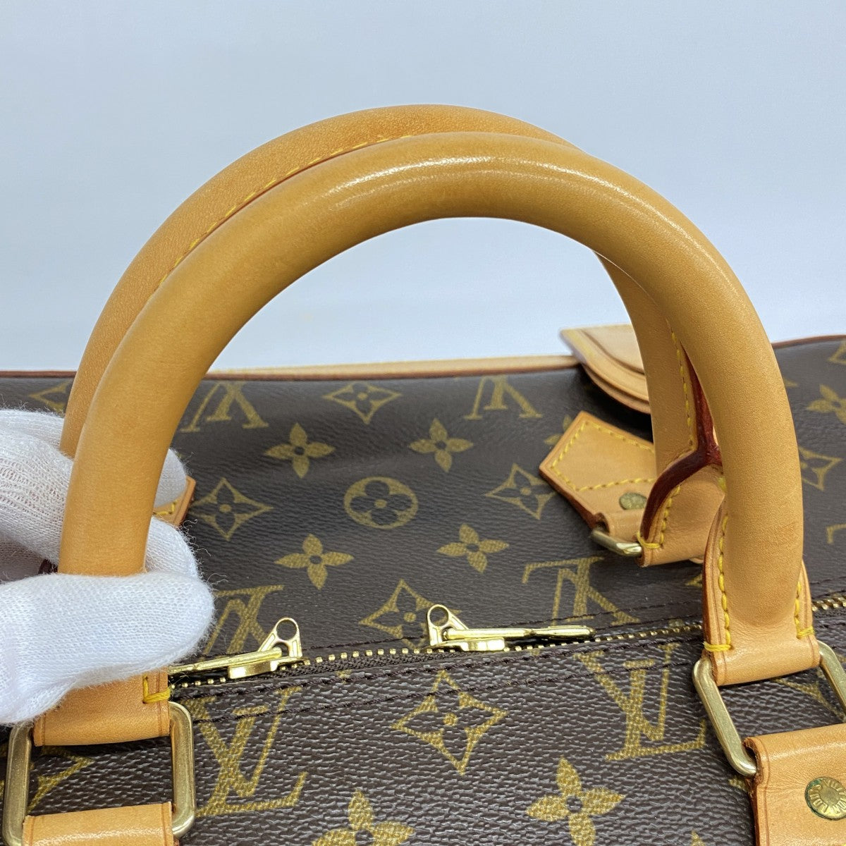 【5gd5283-h】ルイヴィトン ボストンバッグ モノグラム クルーザーバッグ40 M41139 ブラウン【中古】メンズ レディース ユニセックス