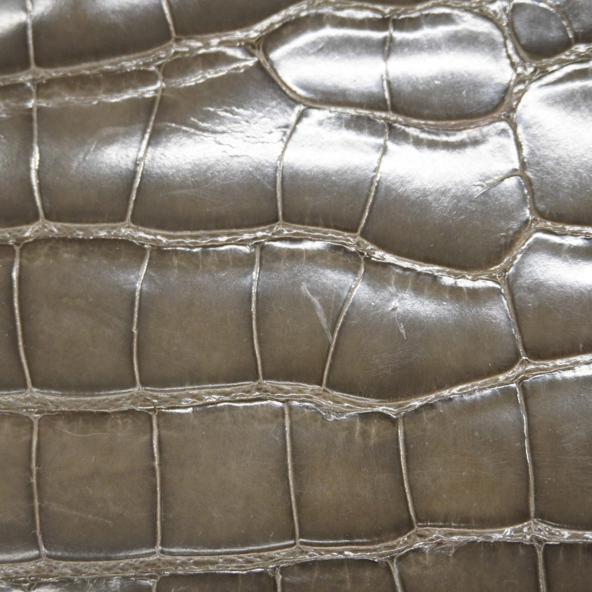★SALE【5gc0713-2-g-h】エルメス ハンドバッグ ケリー28トリコロール アリゲーター ブラック ブラウン グレー ゴールド金具 ○X刻印【中古】レディース