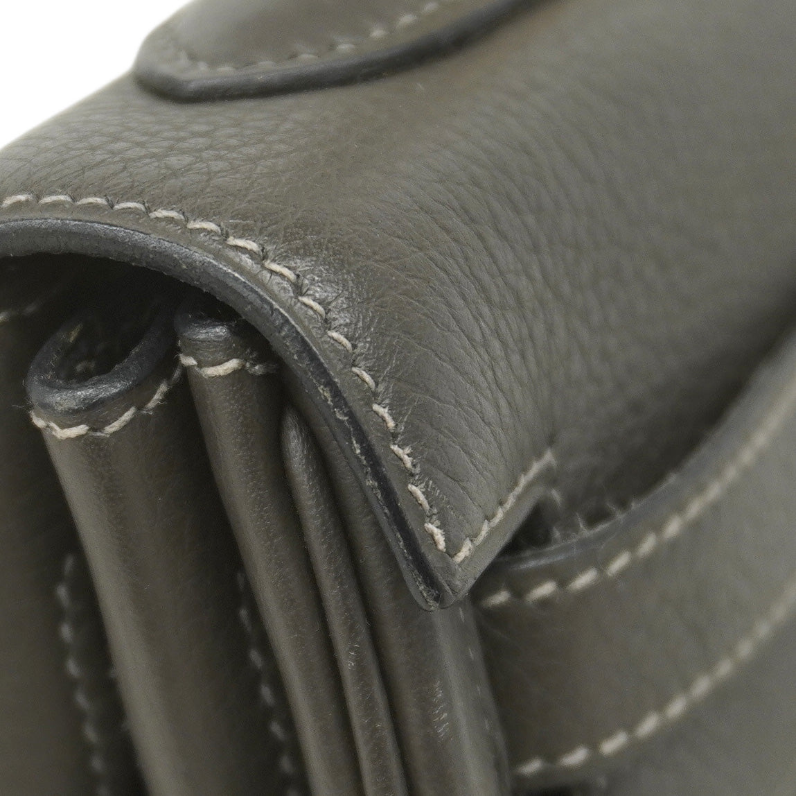 ★最終価格★SALE【5gd4088-h】エルメス ハンドバッグ ケリー32 トゴ グラファイト ゴールド金具 □J刻印【中古】レディース