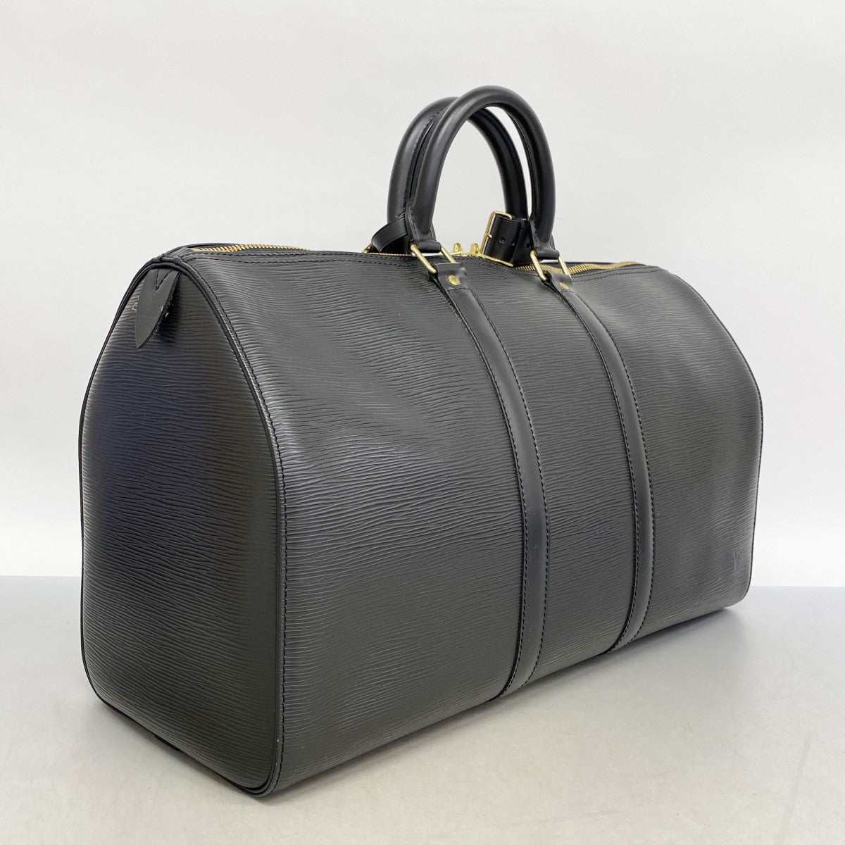 【5gd5180-h】ルイヴィトン ボストンバッグ エピ キーポル45 M59152 ノワール【中古】メンズ レディース ユニセックス