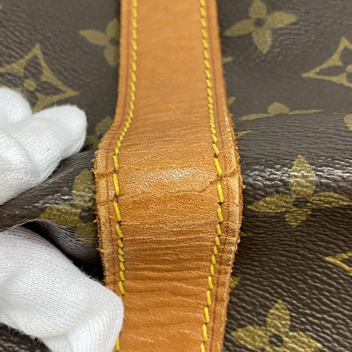 【5gd5225-h】ルイヴィトン ボストンバッグ モノグラム キーポルバンドリエール60 M41412 ブラウン【中古】メンズ レディース ユニセックス