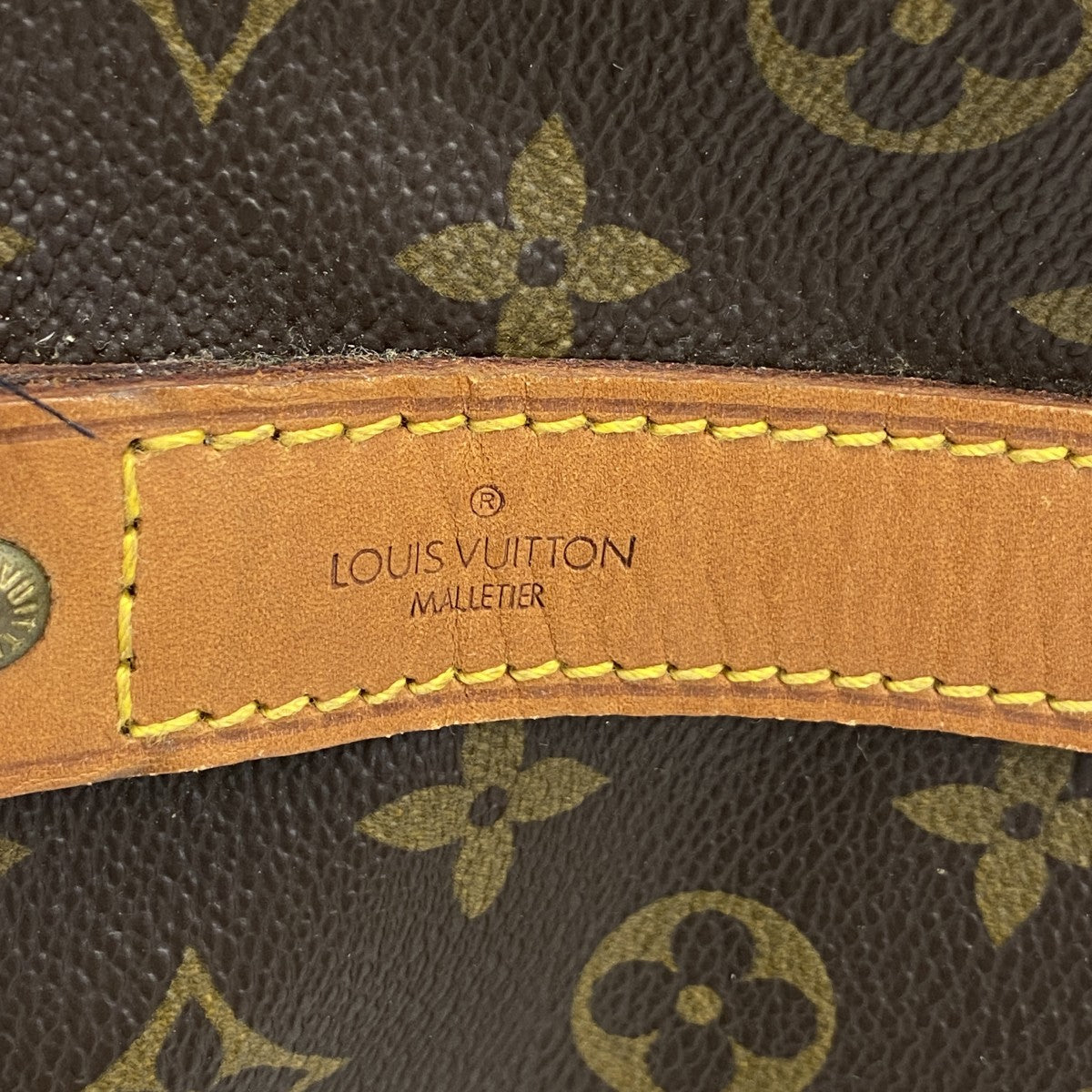 【5gd5225-h】ルイヴィトン ボストンバッグ モノグラム キーポルバンドリエール60 M41412 ブラウン【中古】メンズ レディース ユニセックス