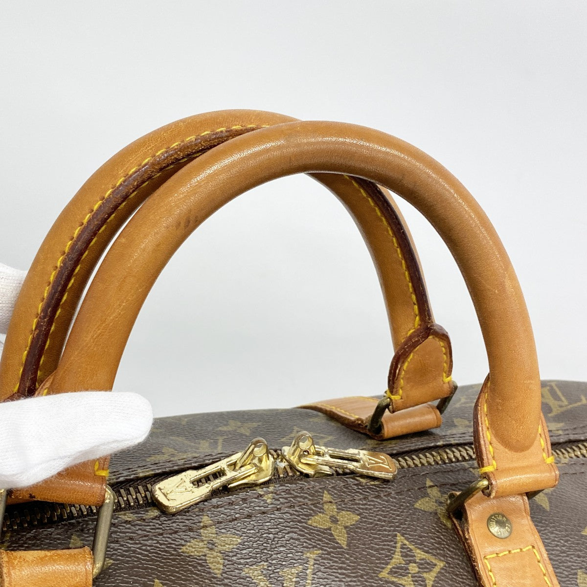 【5gd5225-h】ルイヴィトン ボストンバッグ モノグラム キーポルバンドリエール60 M41412 ブラウン【中古】メンズ レディース ユニセックス