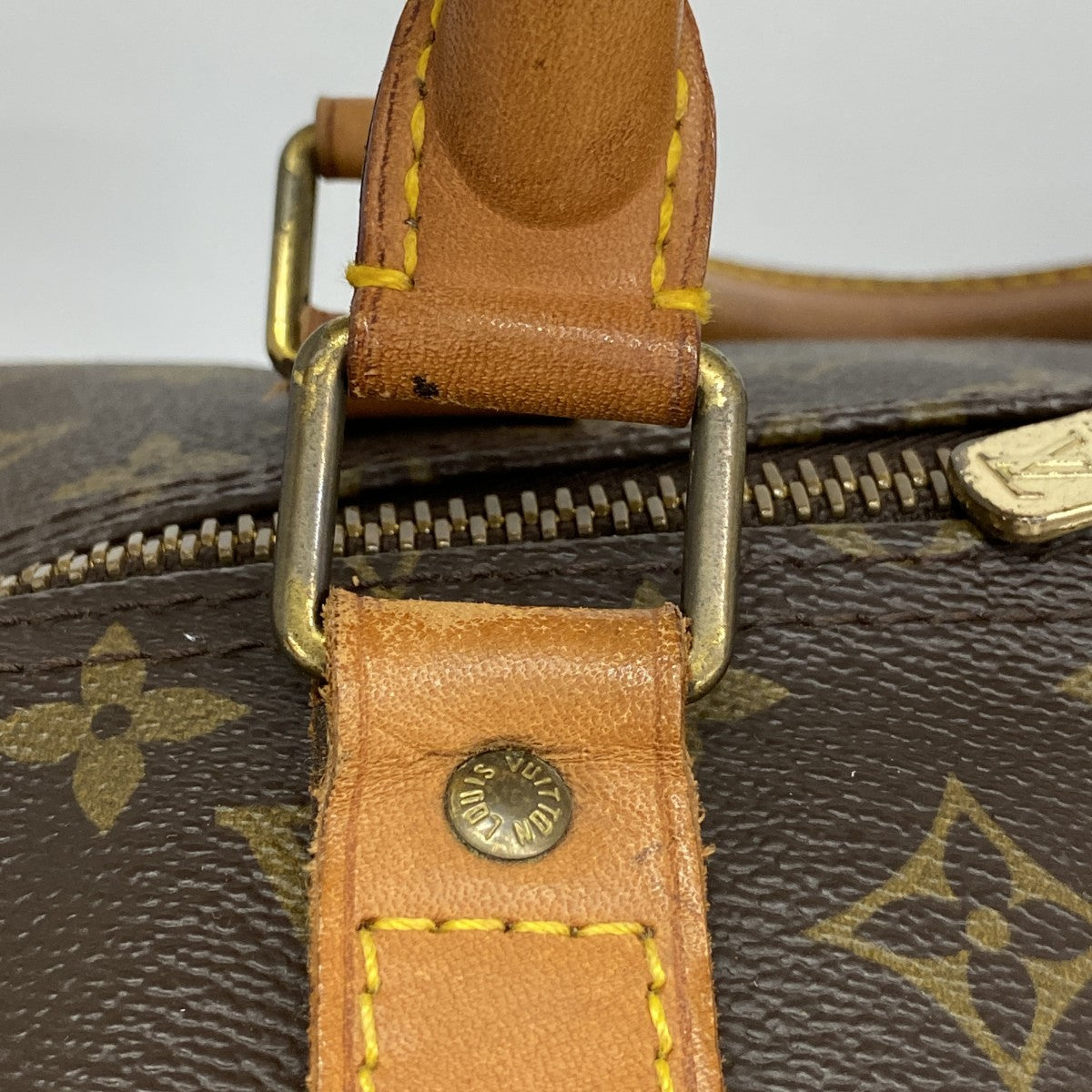 【5gd5225-h】ルイヴィトン ボストンバッグ モノグラム キーポルバンドリエール60 M41412 ブラウン【中古】メンズ レディース ユニセックス
