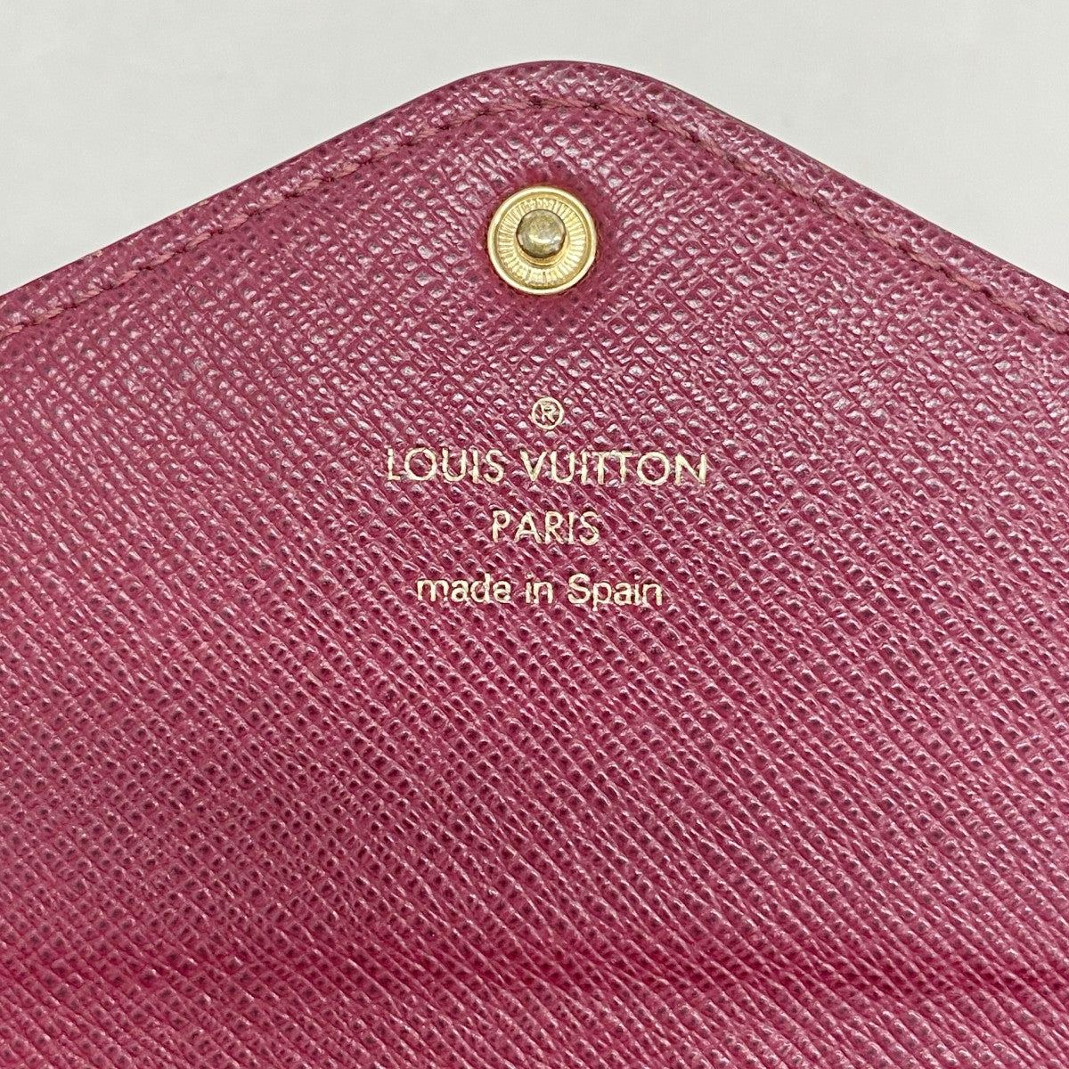【5gd5232-h】ルイヴィトン 三つ折り長財布 モノグラム ポルトフォイユジョセフィーヌ M60708 ブラウン【中古】レディース