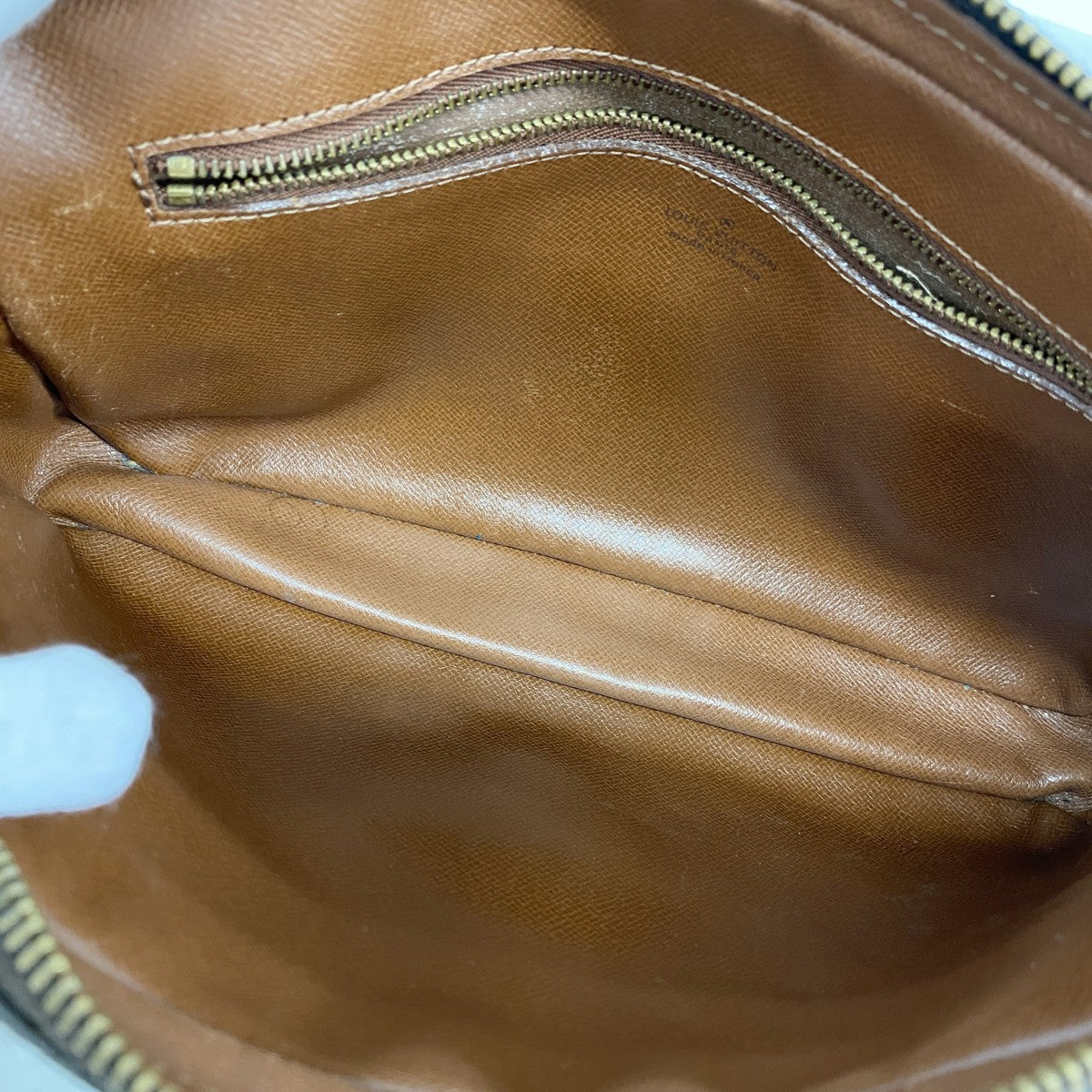 【5gd5238-h】ルイヴィトン クラッチバッグ モノグラム マルリードラゴンヌGM M51825 ブラウン【中古】メンズ