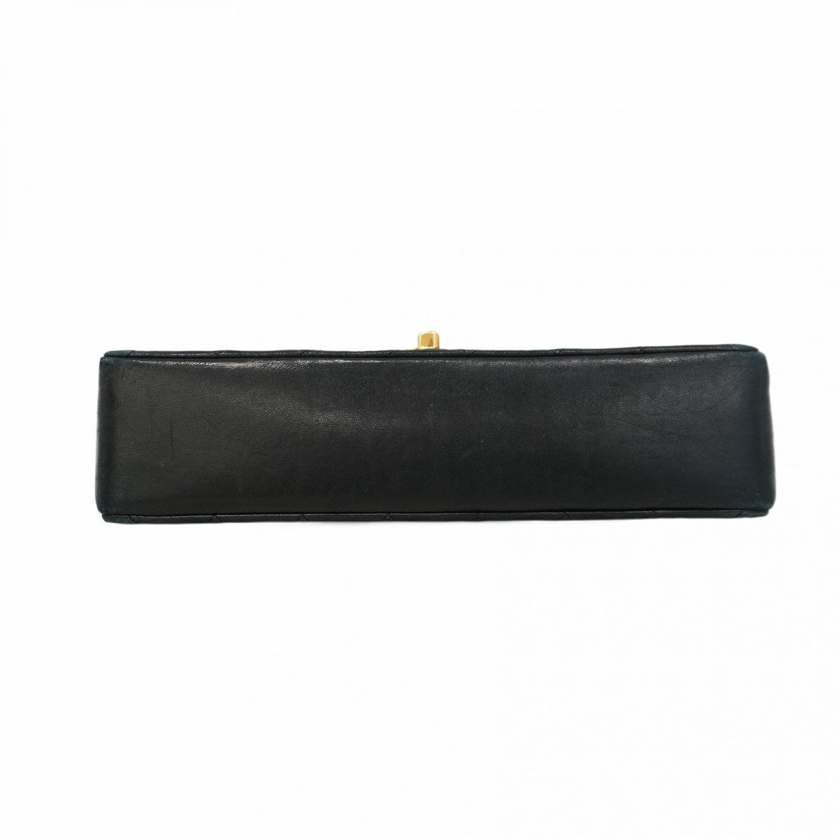 ★SALE【5gd5248-h】シャネル ショルダーバッグ マトラッセ Wフラップ Wチェーン ラムスキン ブラック ゴールド金具【中古】レディース