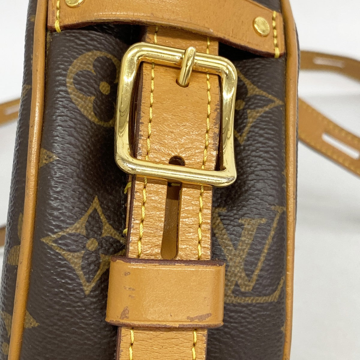 【5gd5265-h】ルイヴィトン ショルダーバッグ モノグラム ボワット シャポースープルMM M45647 ブラウン【中古】レディース