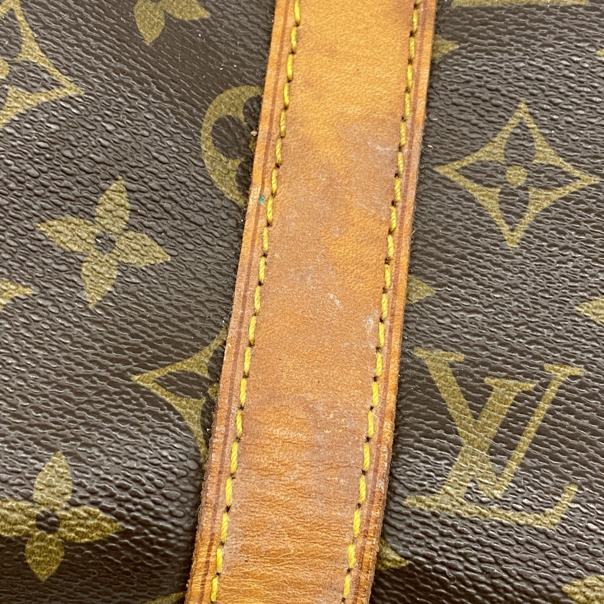 【5gd5275-h】ルイヴィトン ボストンバッグ モノグラム キーポル50 M41426 ブラウン【中古】メンズ レディース ユニセックス