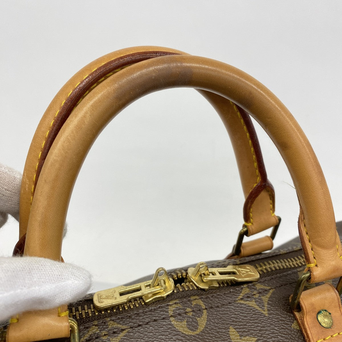 【5gd5275-h】ルイヴィトン ボストンバッグ モノグラム キーポル50 M41426 ブラウン【中古】メンズ レディース ユニセックス
