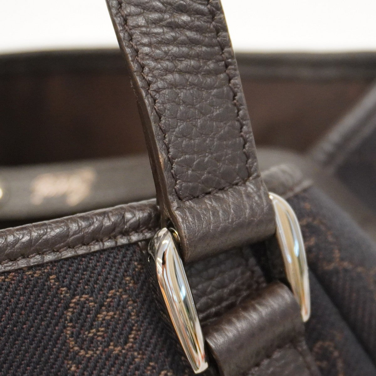【5gd5279-h】グッチ トートバッグ アビー 293578 デニム ブラック シルバー金具【中古】レディース