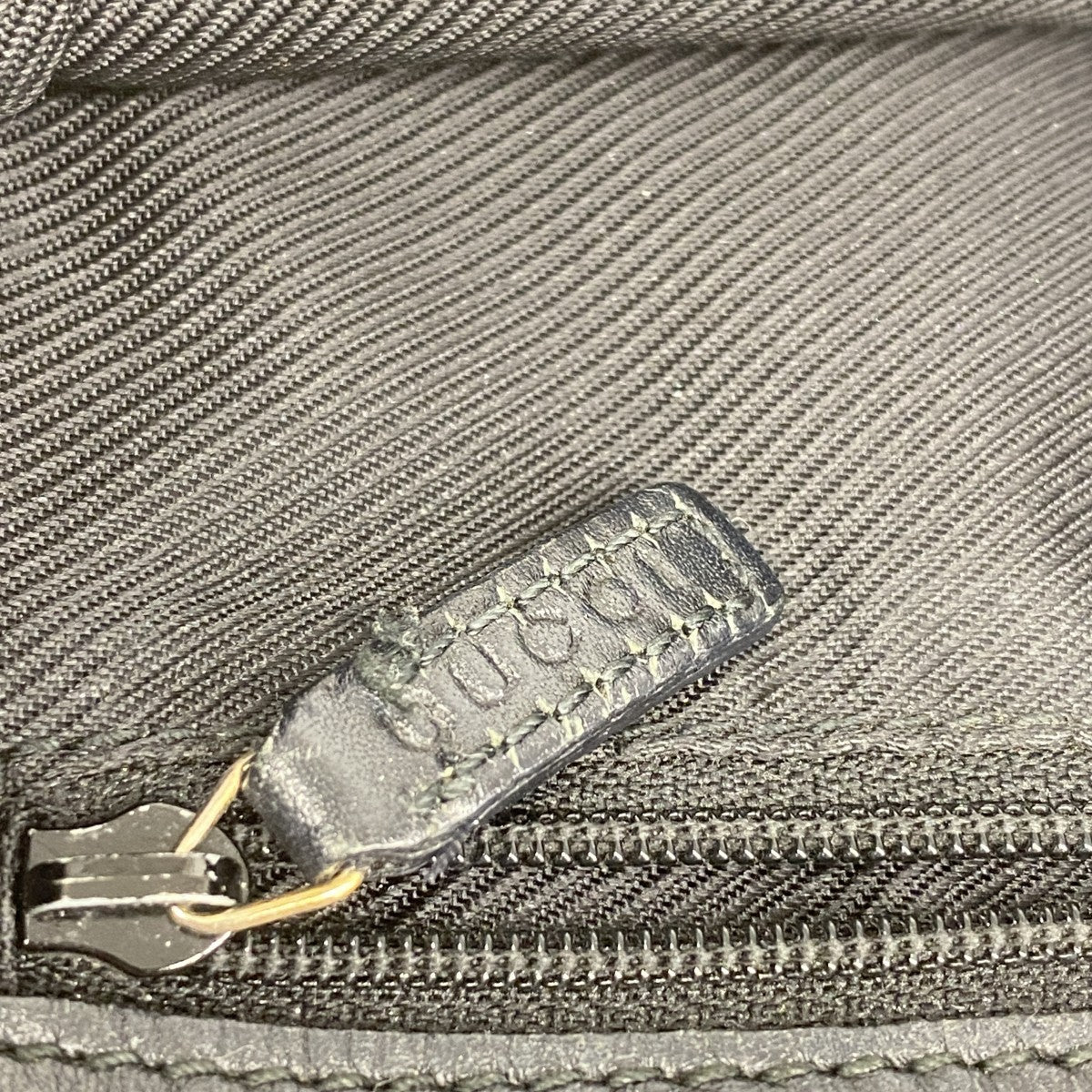 ★SALE【5gd5293-h】グッチ トートバッグ GGキャンバス 002 1098 キャンバス ブラック シャンパンゴールド金具【中古】レディース