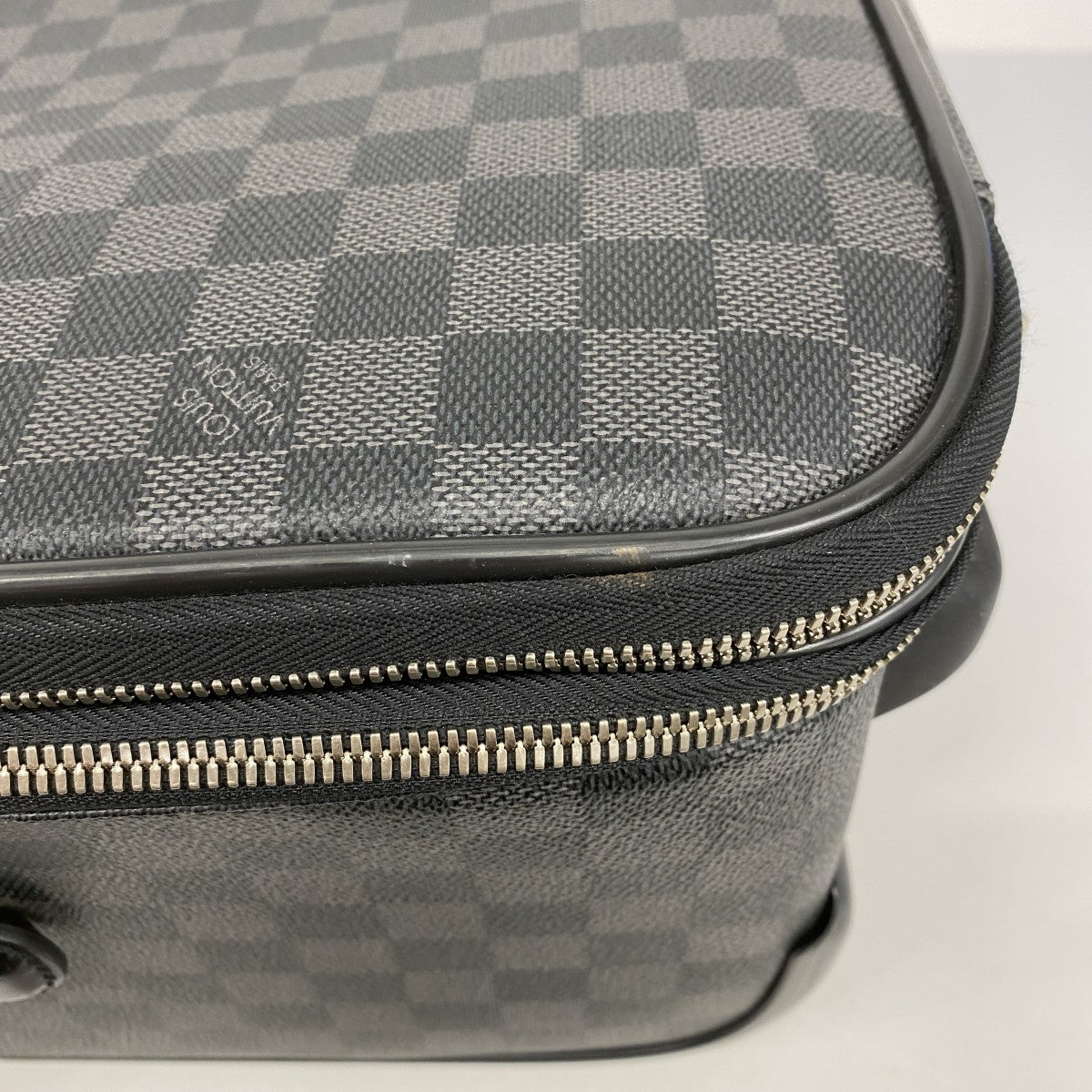 【5gd5299-h】ルイヴィトン キャリーバッグ ダミエ・グラフィット ペガス55 N23299 ブラック【中古】メンズ