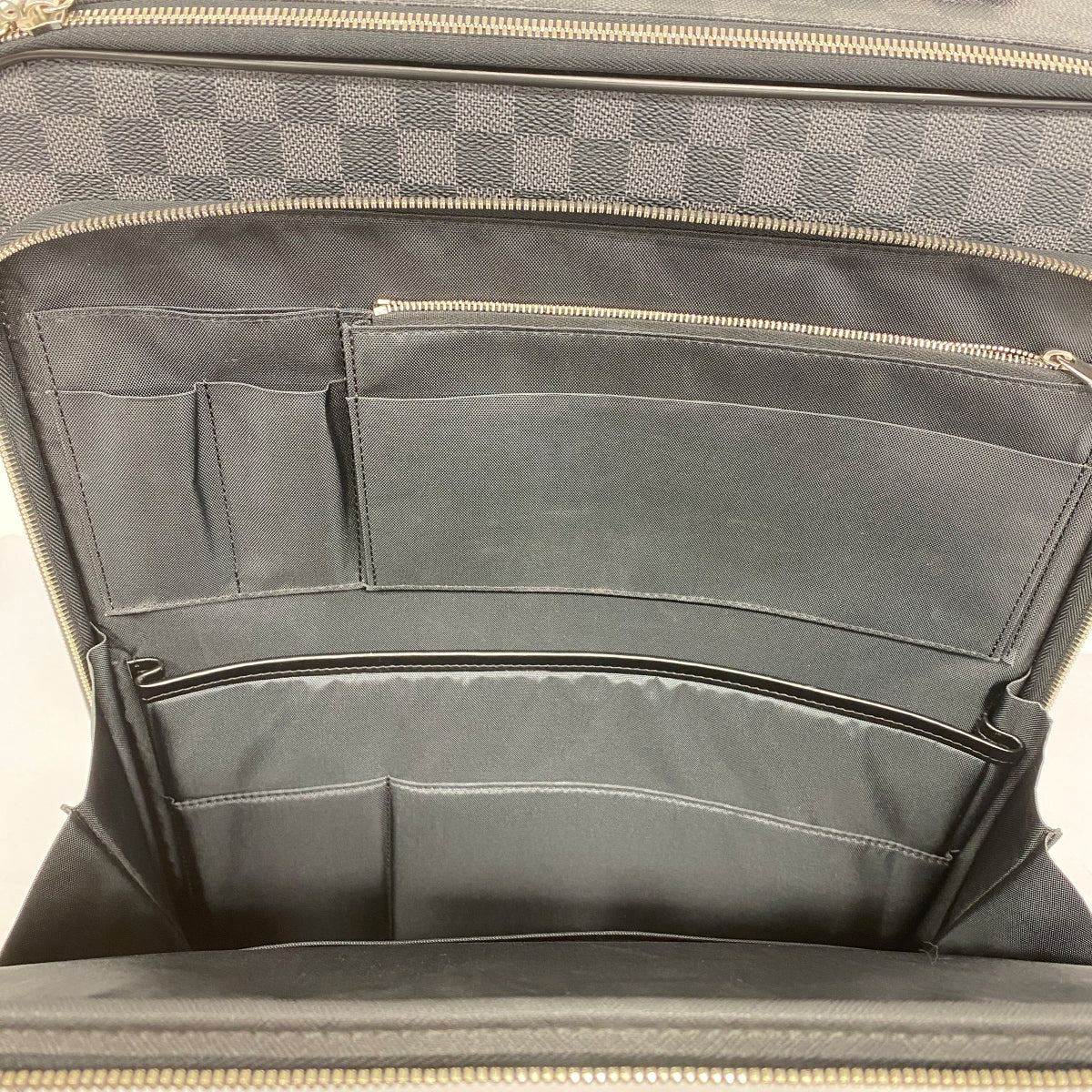【5gd5299-h】ルイヴィトン キャリーバッグ ダミエ・グラフィット ペガス55 N23299 ブラック【中古】メンズ