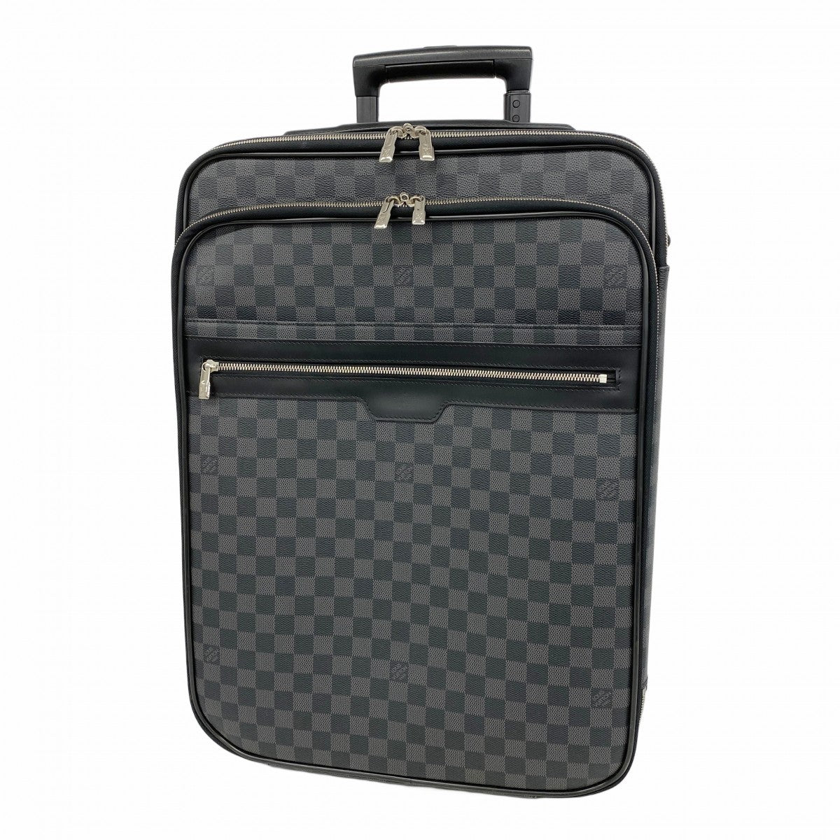【5gd5299-h】ルイヴィトン キャリーバッグ ダミエ・グラフィット ペガス55 N23299 ブラック【中古】メンズ