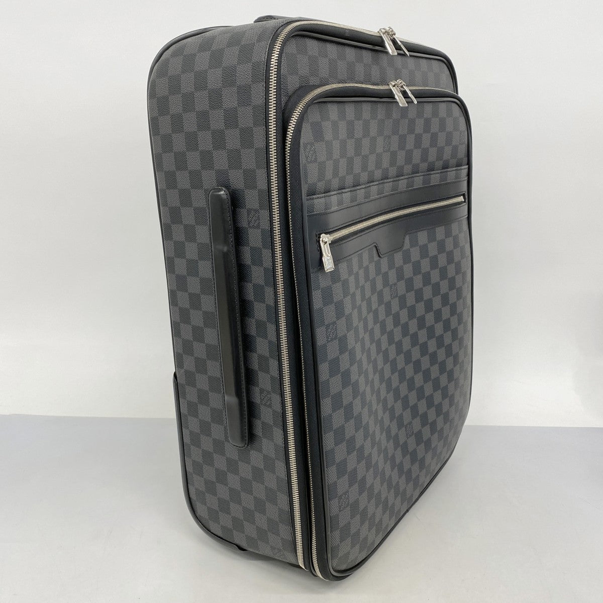 【5gd5299-h】ルイヴィトン キャリーバッグ ダミエ・グラフィット ペガス55 N23299 ブラック【中古】メンズ