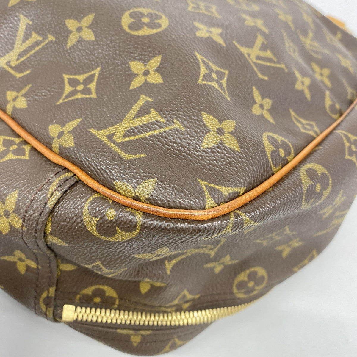【5gd5302-h】ルイヴィトン ハンドバッグ モノグラム エクスキュルシオン M41450 ブラウン【中古】レディース