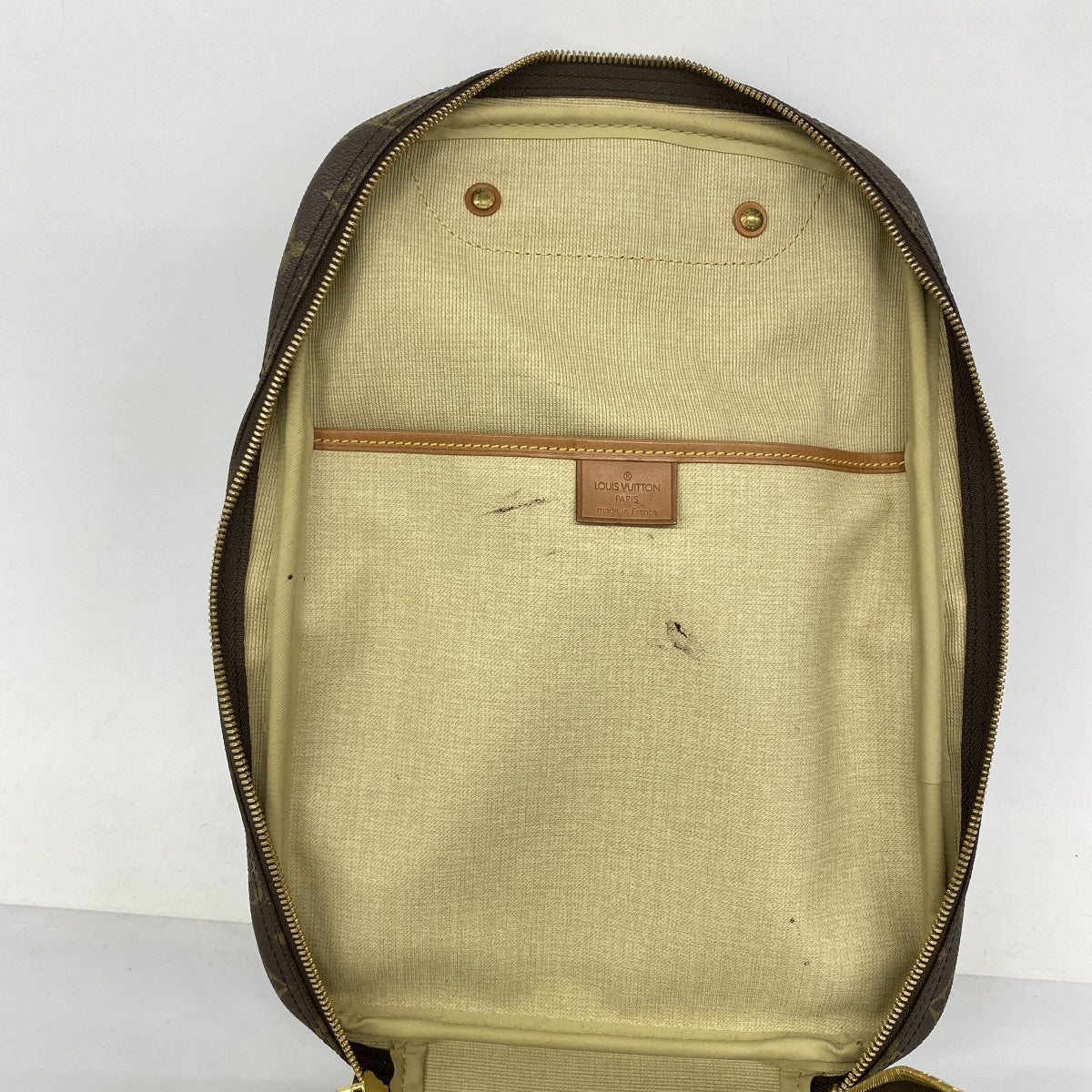 【5gd5302-h】ルイヴィトン ハンドバッグ モノグラム エクスキュルシオン M41450 ブラウン【中古】レディース