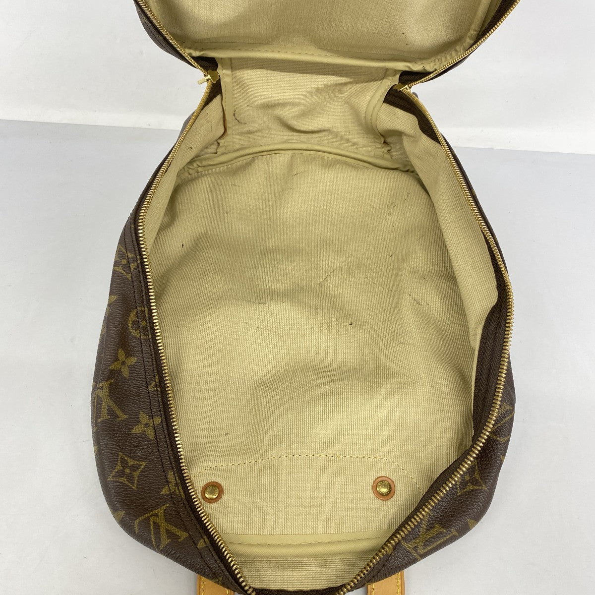 【5gd5302-h】ルイヴィトン ハンドバッグ モノグラム エクスキュルシオン M41450 ブラウン【中古】レディース