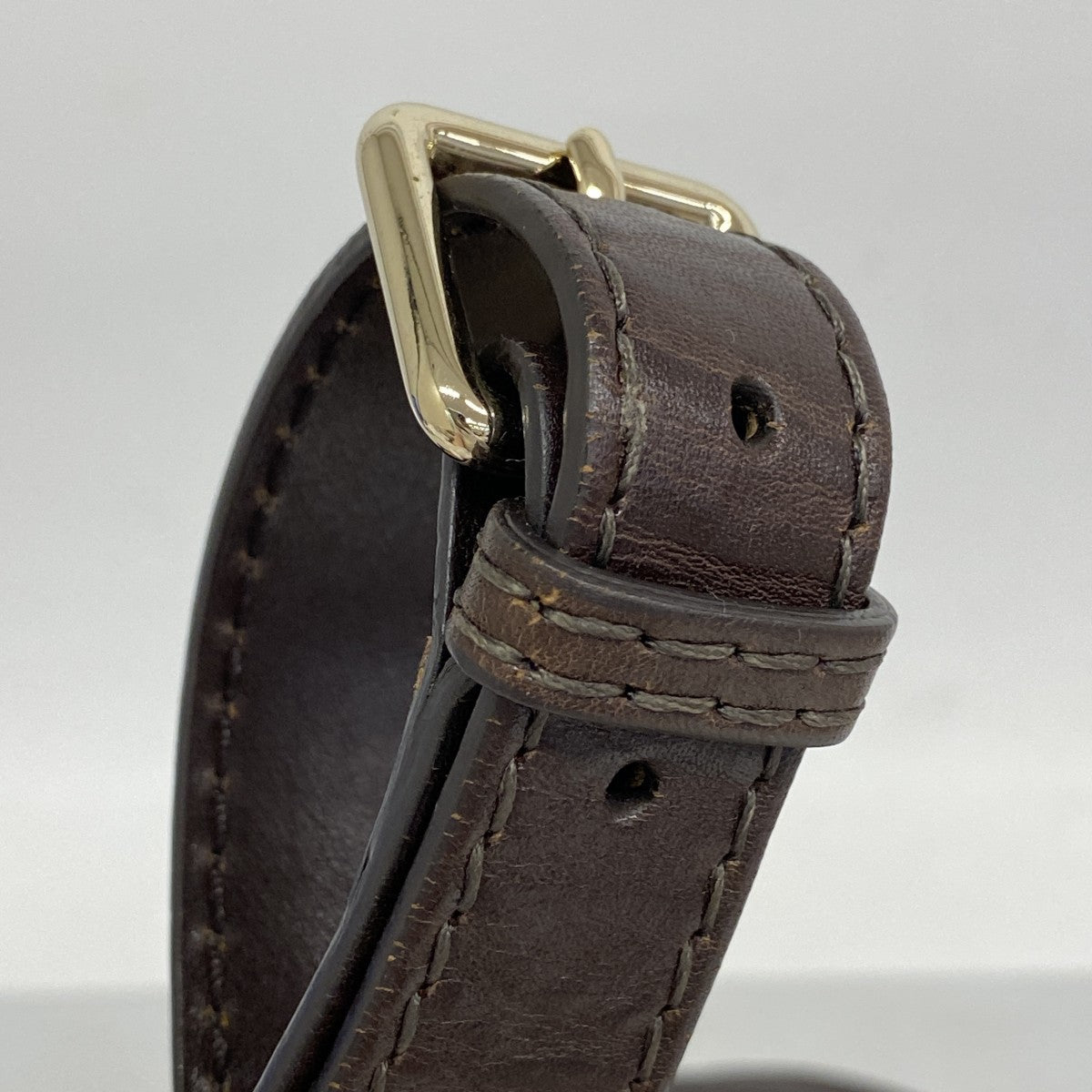 ★SALE【5gd5309-h】グッチ ショルダーバッグ GGキャンバス 203503 キャンバス ブラウン ゴールド金具【中古】レディース