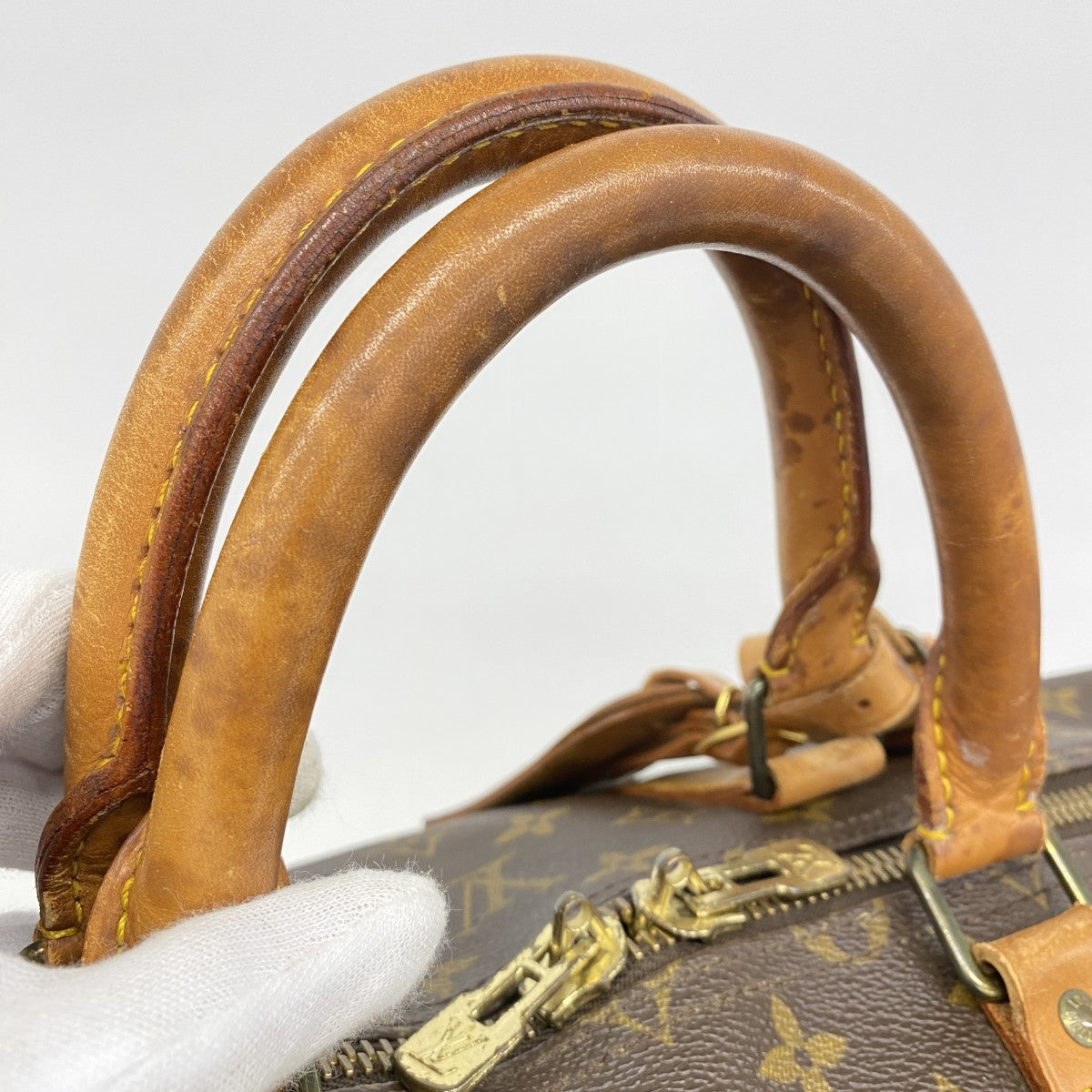 ★SALE【5gd5319-h】ルイヴィトン ボストンバッグ モノグラム キーポル55 M41424 ブラウン【中古】メンズ レディース ユニセックス