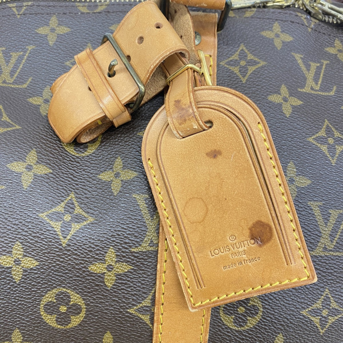 ★SALE【5gd5319-h】ルイヴィトン ボストンバッグ モノグラム キーポル55 M41424 ブラウン【中古】メンズ レディース ユニセックス