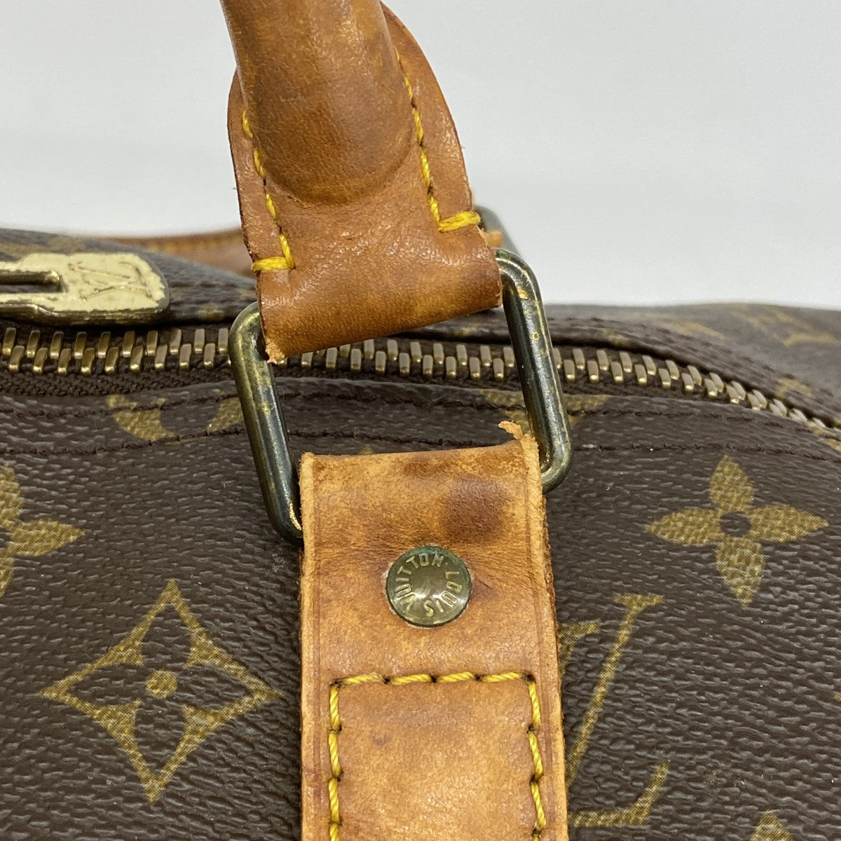 ★SALE【5gd5319-h】ルイヴィトン ボストンバッグ モノグラム キーポル55 M41424 ブラウン【中古】メンズ レディース ユニセックス