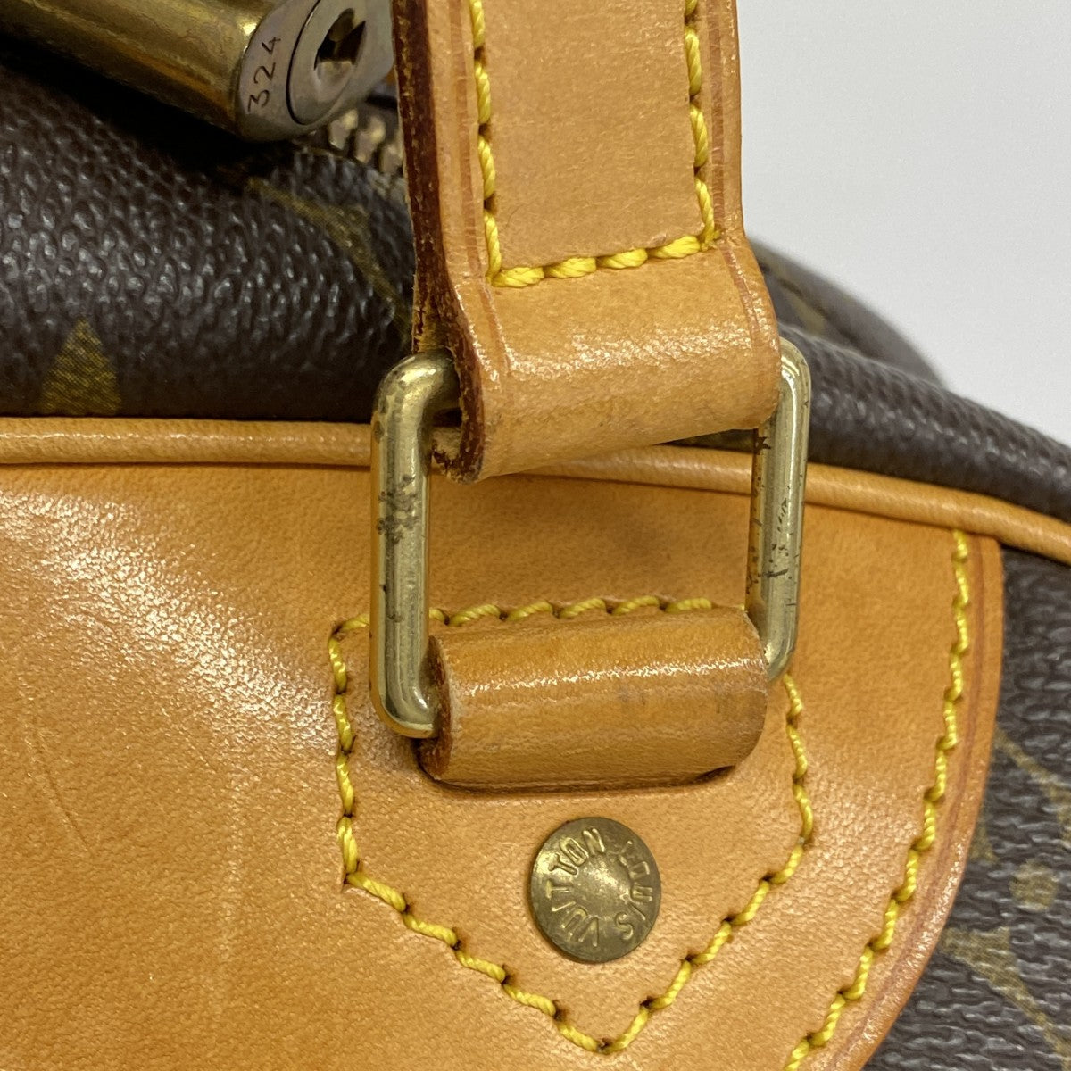【5gd5351-h】ルイヴィトン ハンドバッグ モノグラム エクスキュルシオン M41450 ブラウン【中古】レディース