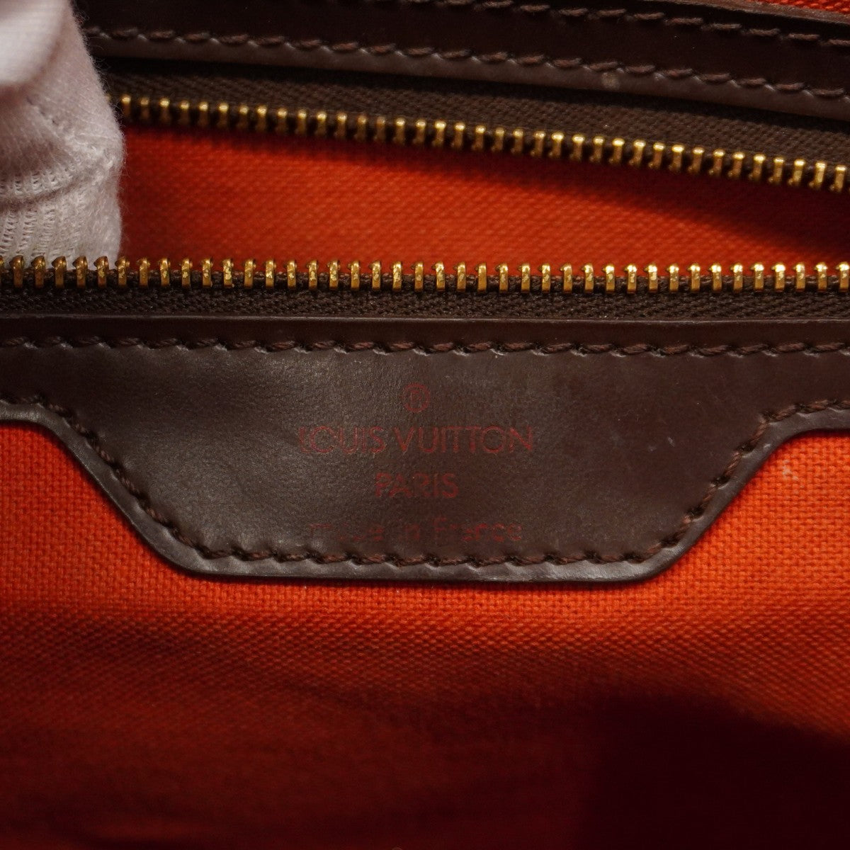 【5gd5359-h】ルイヴィトン トートバッグ ダミエ チェルシー N51119 エベヌ【中古】レディース