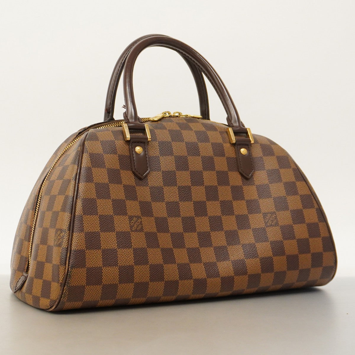 【5gd5360-h】ルイヴィトン ハンドバッグ ダミエ リベラMM N41434 エベヌ【中古】レディース