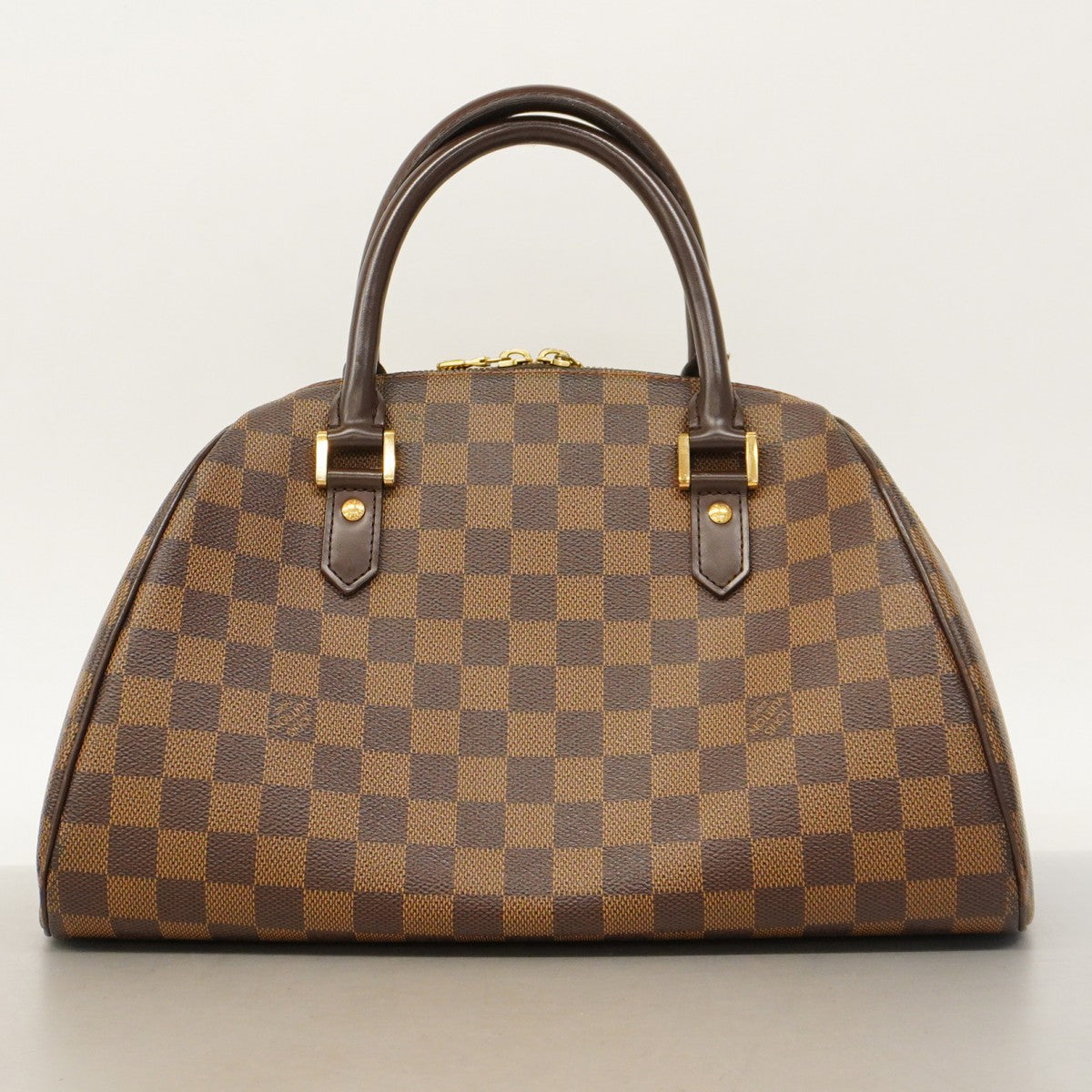 【5gd5360-h】ルイヴィトン ハンドバッグ ダミエ リベラMM N41434 エベヌ【中古】レディース