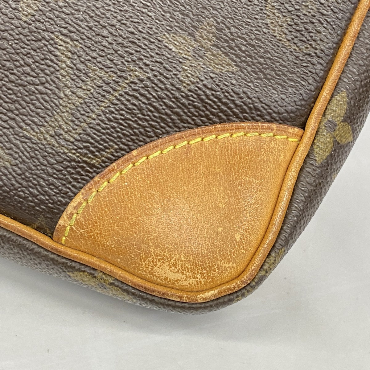 【5gd5370-h】ルイヴィトン クラッチバッグ モノグラム マルリードラゴンヌGM M51825 ブラウン【中古】メンズ