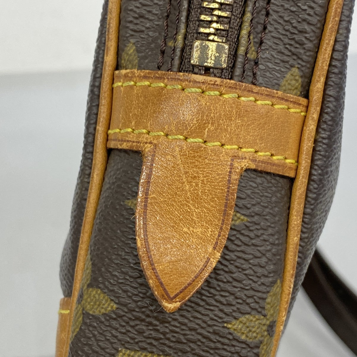 【5gd5370-h】ルイヴィトン クラッチバッグ モノグラム マルリードラゴンヌGM M51825 ブラウン【中古】メンズ
