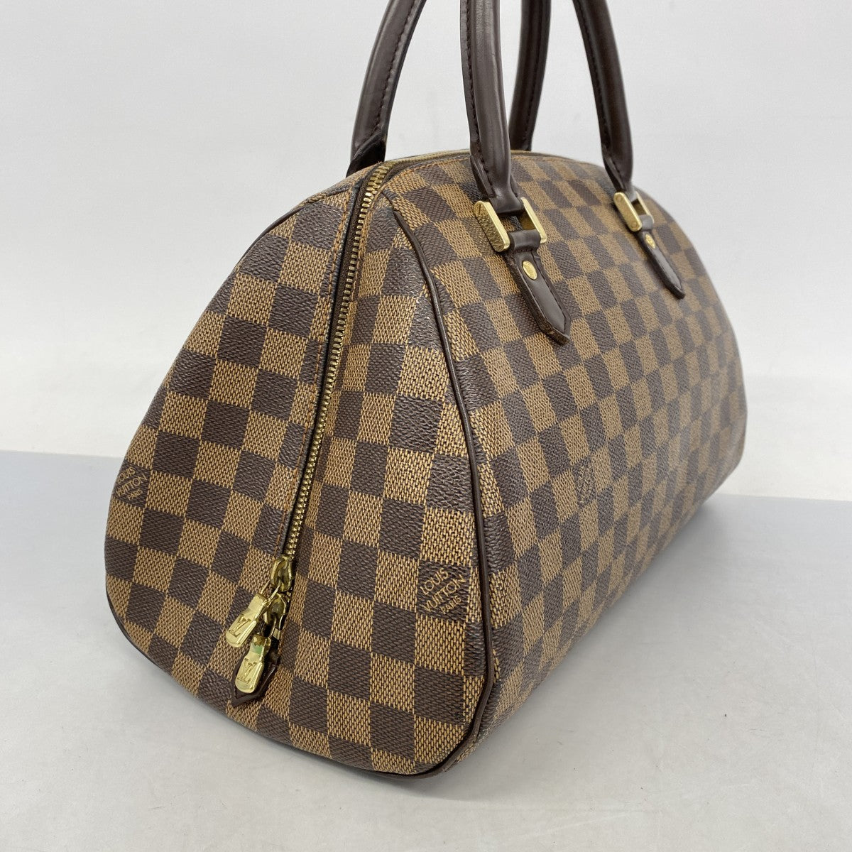 【5gd5371-h】ルイヴィトン ハンドバッグ ダミエ リベラMM N41434 エベヌ【中古】レディース