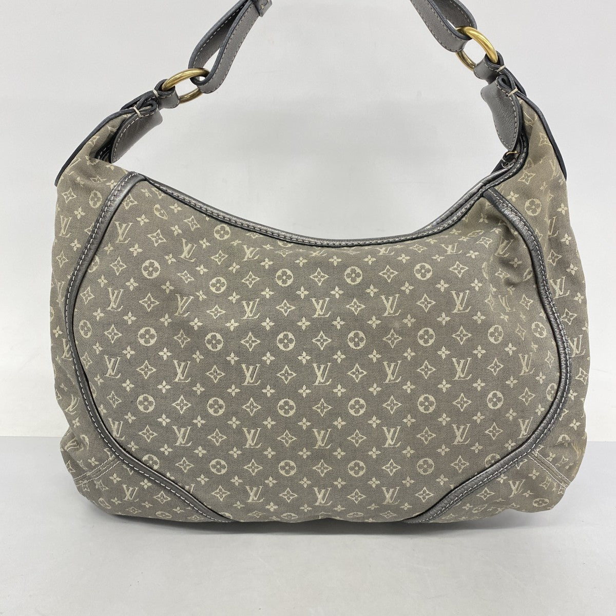 ★SALE【5gd5378-h】ルイヴィトン ショルダーバッグ マノンMM M95618 プラティーヌ【中古】レディース