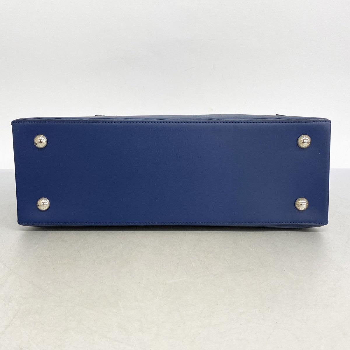 【5gd5393-h】ルイヴィトン ハンドバッグ エピ クレベールMM M51323 ネイビー【中古】レディース