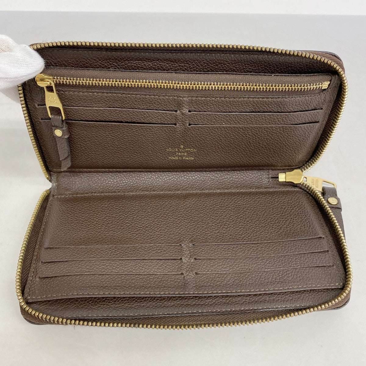 ★SALE【5gd5395-h】ルイヴィトン 長財布 モノグラム・アンプラント ポルトフォイユ スクレットロン M60387 テール【中古】メンズ レディース ユニセックス